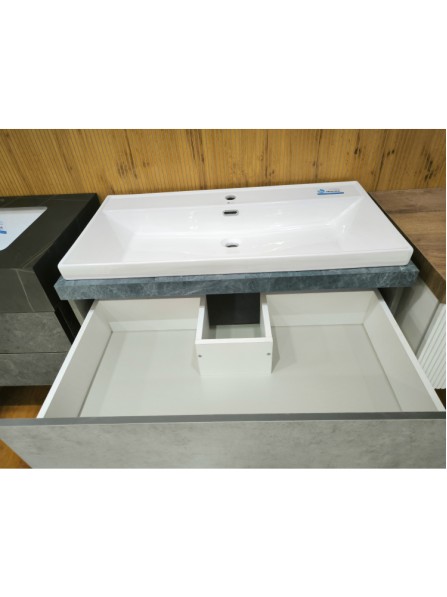 Раковина с тумбой Debora R78857-90M с зеркалом